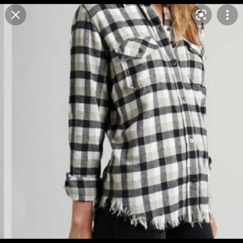 Current Elliott Womens Button Down Top Size 0 NWT